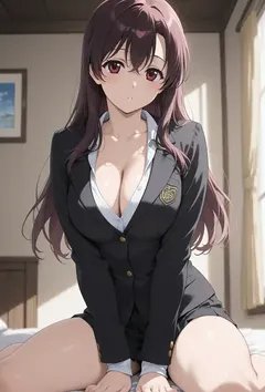 身为人妻的导师落入病娇女学生的爱情陷阱